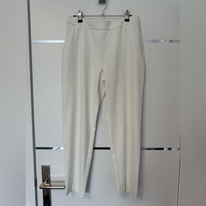 Women’s Cream Straight-Leg Pants